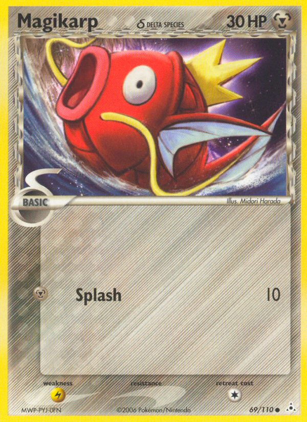 Magikarp (69/110) (Delta Species) [EX: Holon Phantoms] | Pegasus Games WI