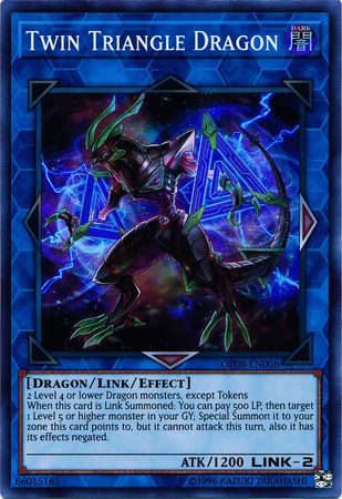 Twin Triangle Dragon [OP08-EN006] Super Rare | Pegasus Games WI