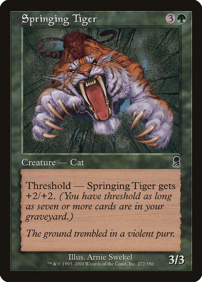 Springing Tiger [Odyssey] | Pegasus Games WI