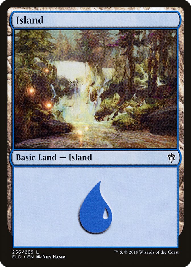 Island (256) [Throne of Eldraine] | Pegasus Games WI