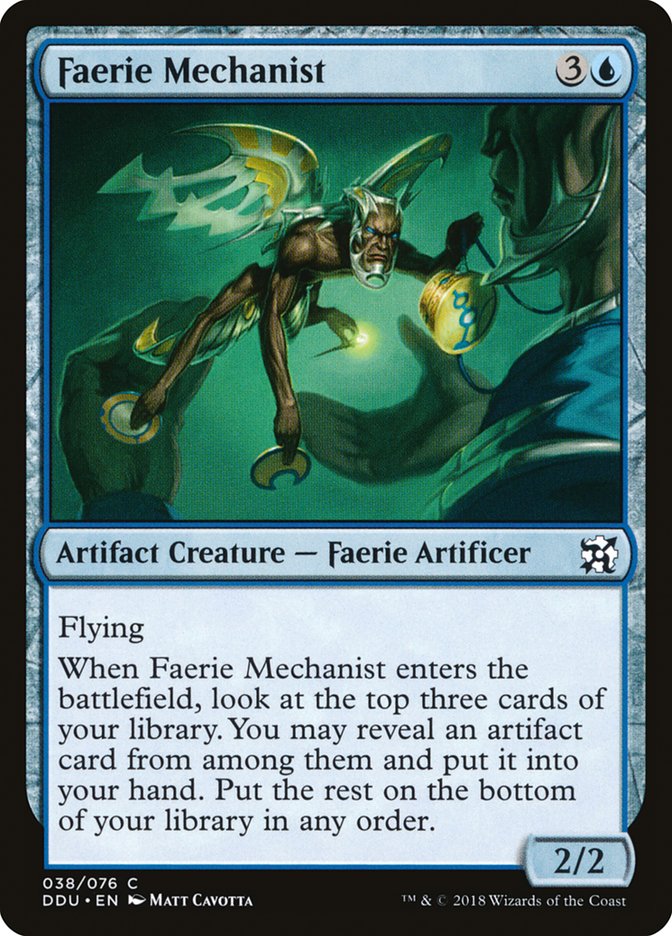 Faerie Mechanist [Duel Decks: Elves vs. Inventors] | Pegasus Games WI