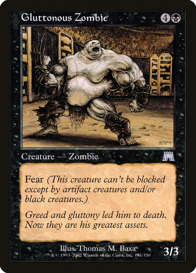Gluttonous Zombie [Onslaught] | Pegasus Games WI