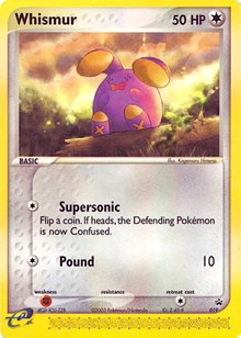 Whismur (019) (Cosmos Holo) [Nintendo: Black Star Promos] | Pegasus Games WI