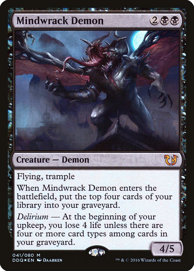 Mindwrack Demon [Duel Decks: Blessed vs. Cursed] | Pegasus Games WI
