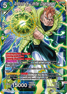 Android 16, Limiter Disengaged (BT14-149) [Cross Spirits] | Pegasus Games WI