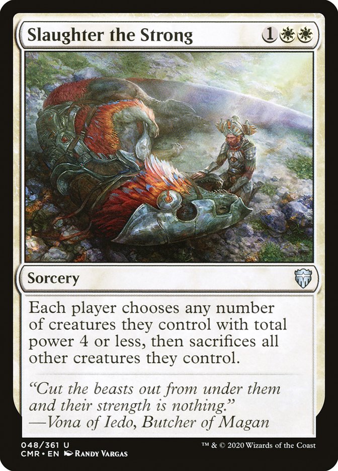 Slaughter the Strong [Commander Legends] | Pegasus Games WI