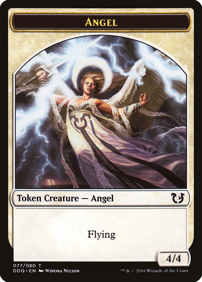 Angel Token [Duel Decks: Blessed vs. Cursed] | Pegasus Games WI