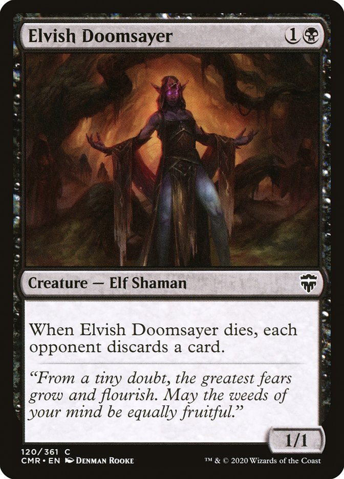 Elvish Doomsayer [Commander Legends] | Pegasus Games WI