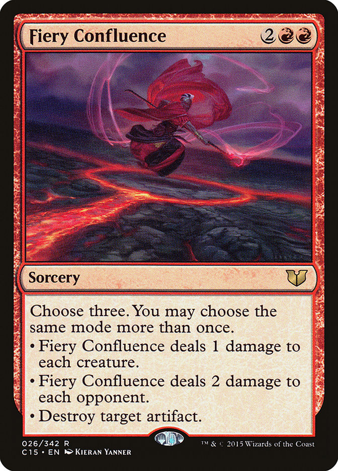 Fiery Confluence [Commander 2015] | Pegasus Games WI