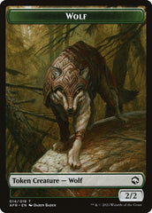 Germ // Wolf Double-Sided Token [Double Masters Tokens] | Pegasus Games WI