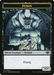 Demon (012/036) // Zombie (016/036) Double-Sided Token [Commander 2014 Tokens] | Pegasus Games WI