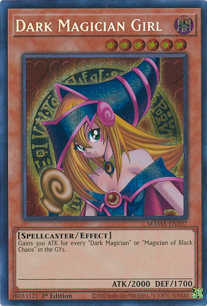 Dark Magician Girl [MAMA-EN107] Ultra Pharaoh's Rare | Pegasus Games WI