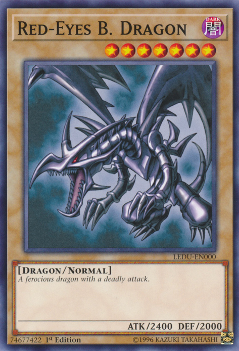 Red-Eyes B. Dragon [LEDU-EN000] Common | Pegasus Games WI