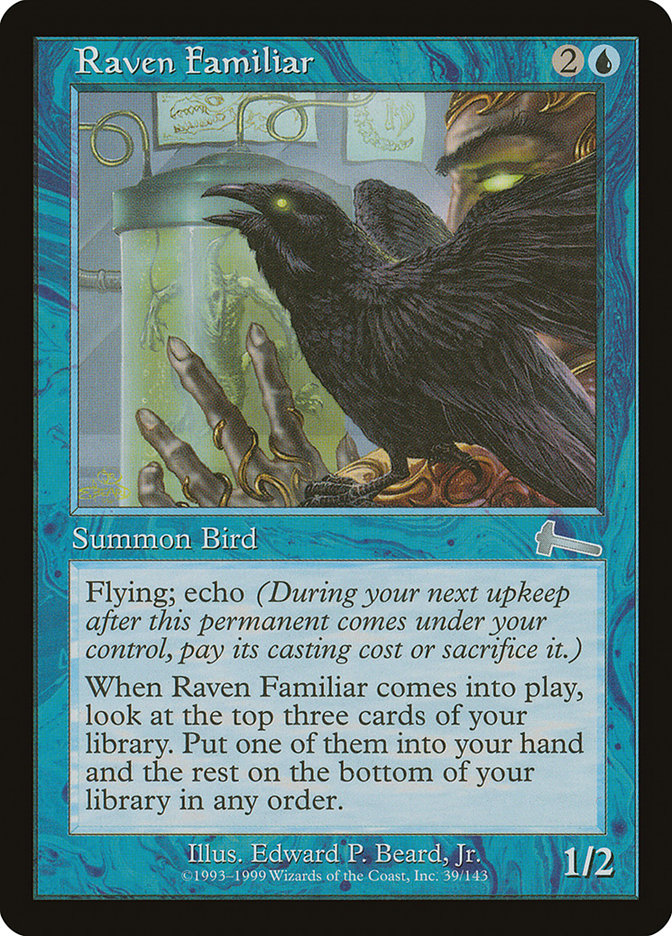 Raven Familiar [Urza's Legacy] | Pegasus Games WI