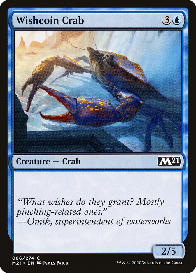 Wishcoin Crab [Core Set 2021] | Pegasus Games WI