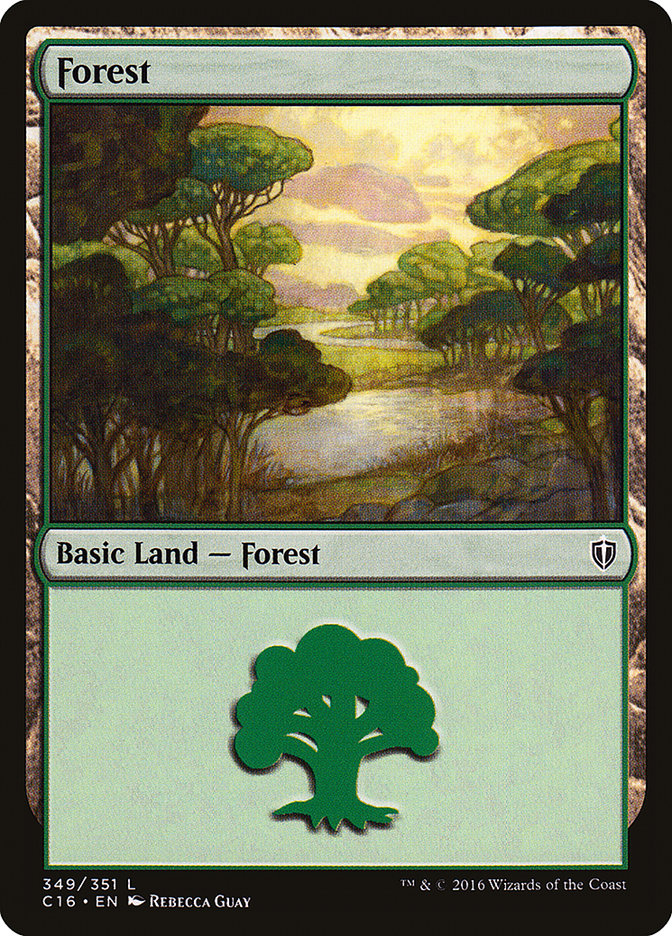 Forest (349) [Commander 2016] | Pegasus Games WI