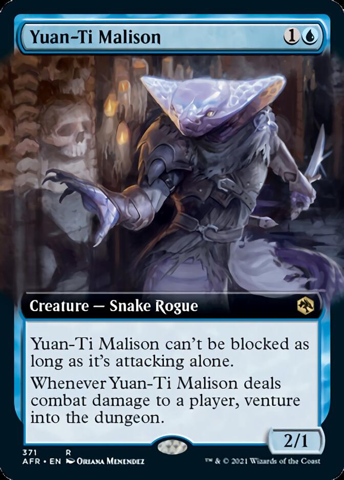 Yuan-Ti Malison (Extended Art) [Dungeons & Dragons: Adventures in the Forgotten Realms] | Pegasus Games WI