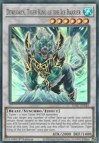 Dewloren, Tiger King of the Ice Barrier [SDFC-EN042] Ultra Rare | Pegasus Games WI