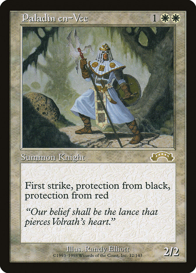 Paladin en-Vec [Exodus] | Pegasus Games WI