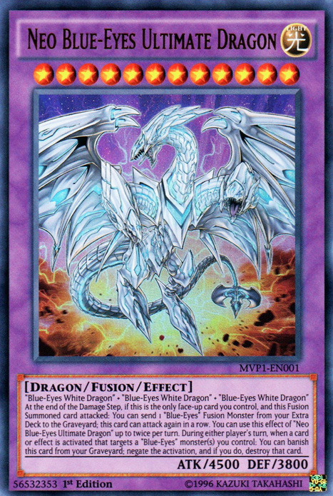 Neo Blue-Eyes Ultimate Dragon [MVP1-EN001] Ultra Rare | Pegasus Games WI