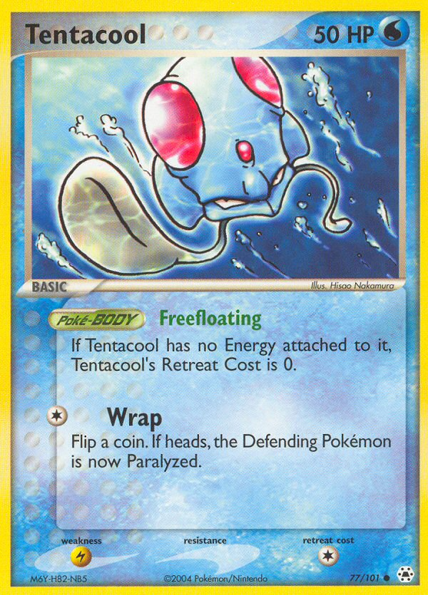 Tentacool (77/101) [EX: Hidden Legends] | Pegasus Games WI