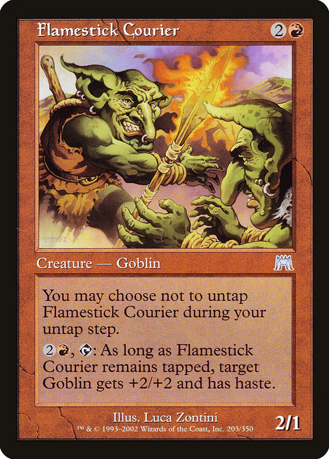 Flamestick Courier [Onslaught] | Pegasus Games WI