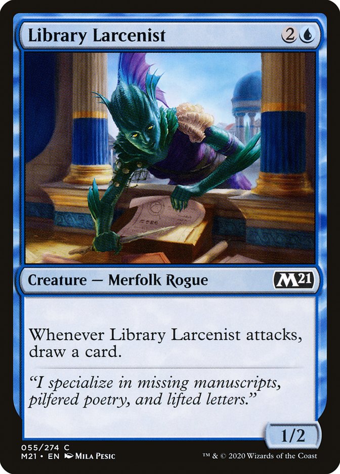 Library Larcenist [Core Set 2021] | Pegasus Games WI