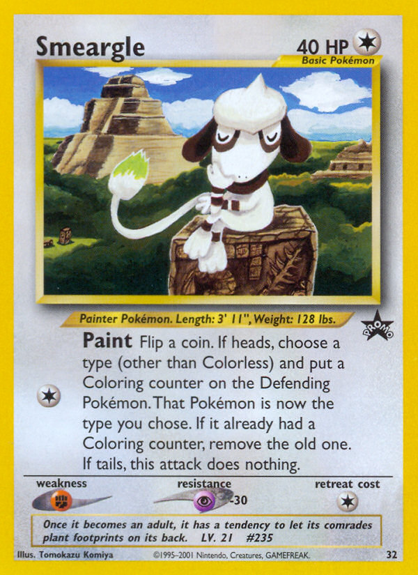 Smeargle (32) [Wizards of the Coast: Black Star Promos] | Pegasus Games WI