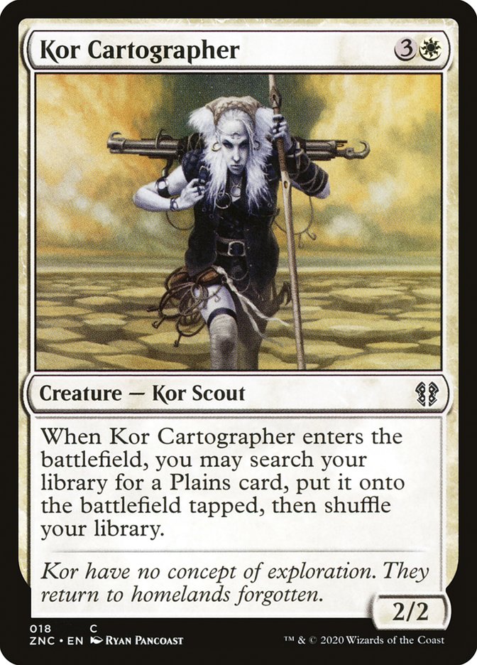 Kor Cartographer [Zendikar Rising Commander] | Pegasus Games WI