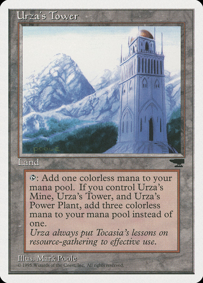 Urza's Tower (Mountains) [Chronicles] | Pegasus Games WI