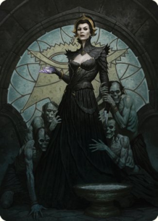 Liliana of the Veil Art Card [Dominaria United Art Series] | Pegasus Games WI