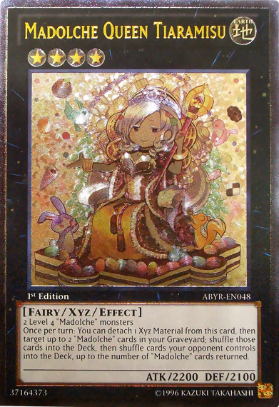 Madolche Queen Tiaramisu (UTR) [ABYR-EN048] Ultimate Rare | Pegasus Games WI