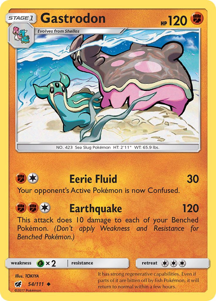 Gastrodon (54/111) [Sun & Moon: Crimson Invasion] | Pegasus Games WI