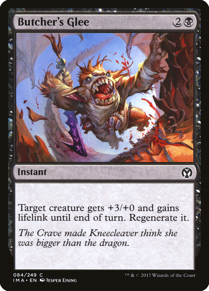 Butcher's Glee [Iconic Masters] | Pegasus Games WI