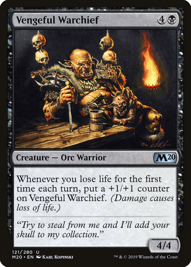 Vengeful Warchief [Core Set 2020] | Pegasus Games WI