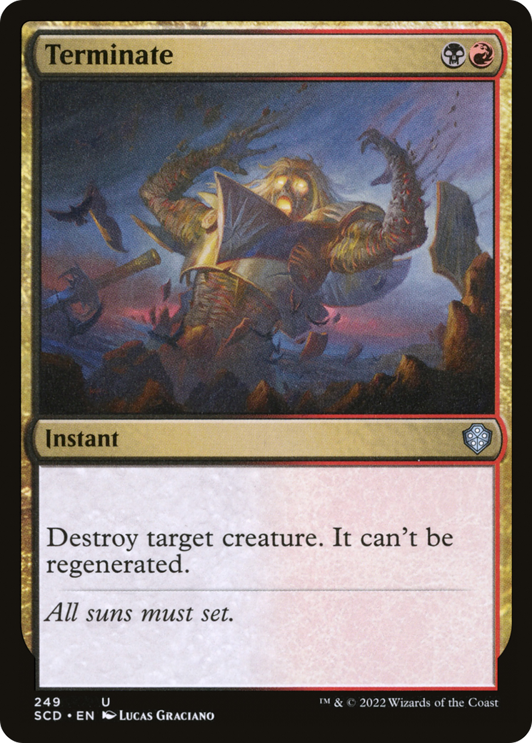 Terminate [Starter Commander Decks] | Pegasus Games WI