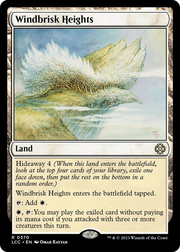 Windbrisk Heights [The Lost Caverns of Ixalan Commander] | Pegasus Games WI