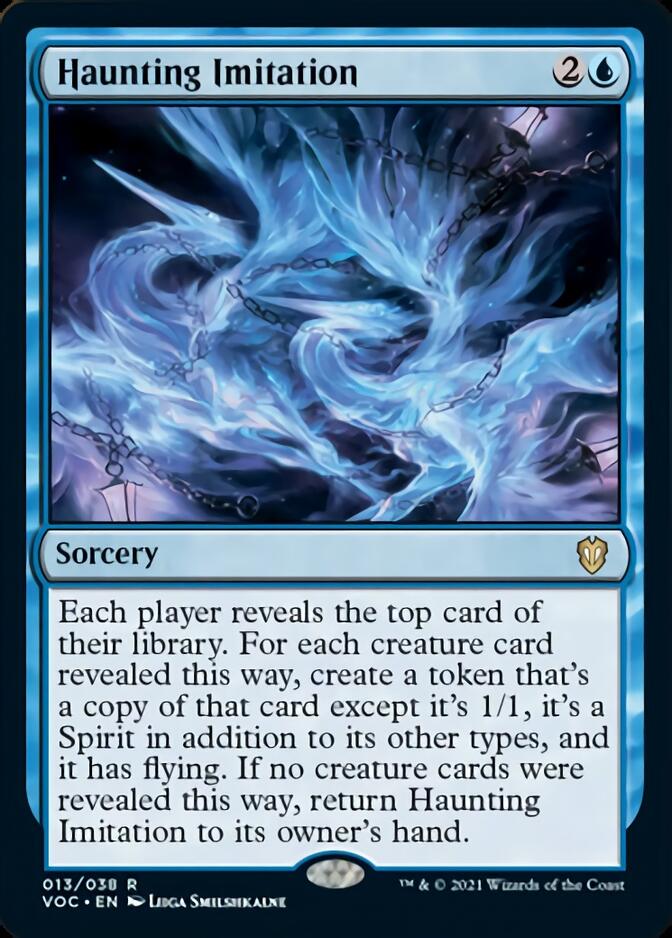 Haunting Imitation [Innistrad: Crimson Vow Commander] | Pegasus Games WI