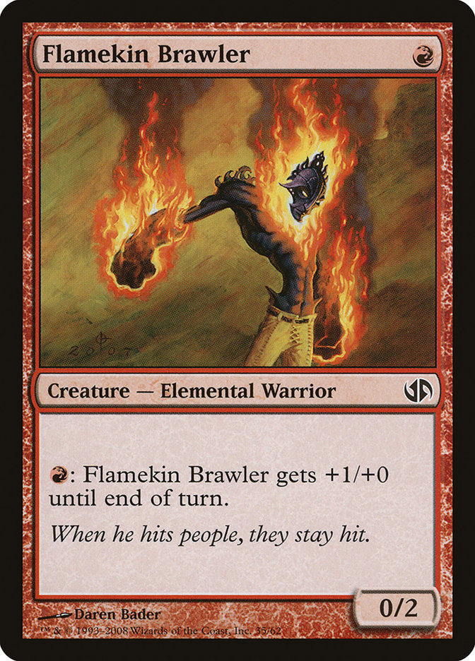 Flamekin Brawler [Duel Decks: Jace vs. Chandra] | Pegasus Games WI