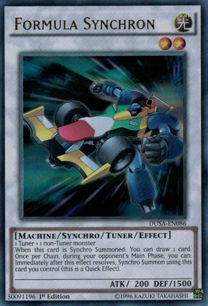 Formula Synchron [DUSA-EN086] Ultra Rare | Pegasus Games WI