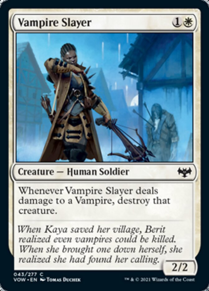 Vampire Slayer [Innistrad: Crimson Vow] | Pegasus Games WI