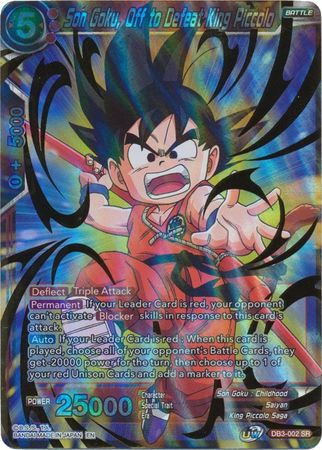 Son Goku, Off to Defeat King Piccolo [DB3-002] | Pegasus Games WI