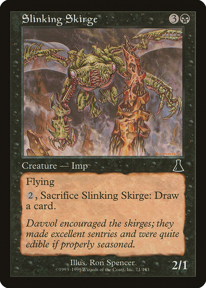 Slinking Skirge [Urza's Destiny] | Pegasus Games WI