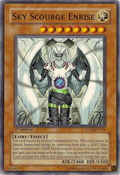 Sky Scourge Enrise [FOTB-EN021] Super Rare | Pegasus Games WI