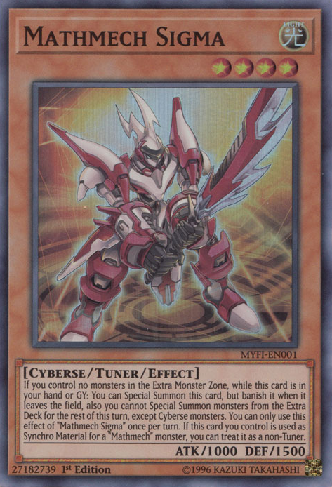 Mathmech Sigma [MYFI-EN001] Super Rare | Pegasus Games WI