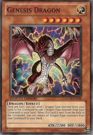 Genesis Dragon [GLD4-EN028] Common | Pegasus Games WI