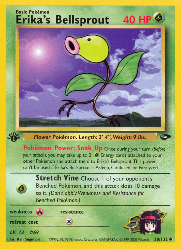 Erika's Bellsprout (38/132) [Gym Challenge 1st Edition] | Pegasus Games WI