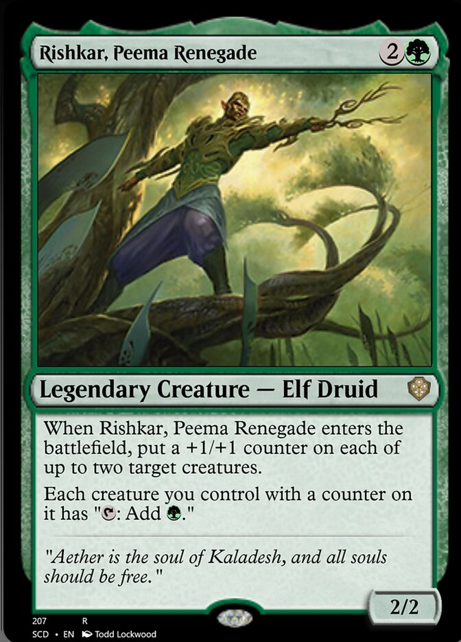 Rishkar, Peema Renegade [Starter Commander Decks] | Pegasus Games WI