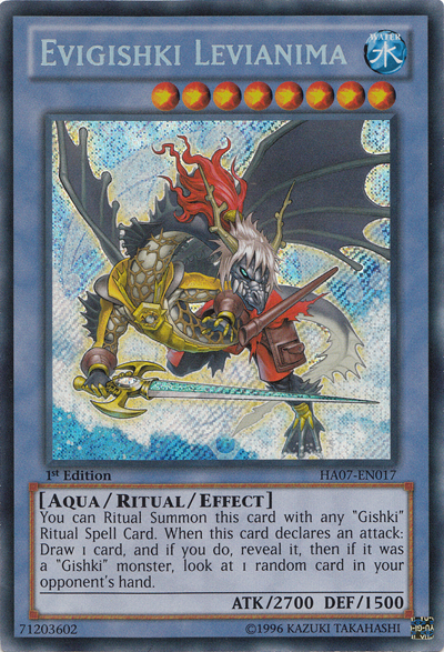 Evigishki Levianima [HA07-EN017] Secret Rare | Pegasus Games WI