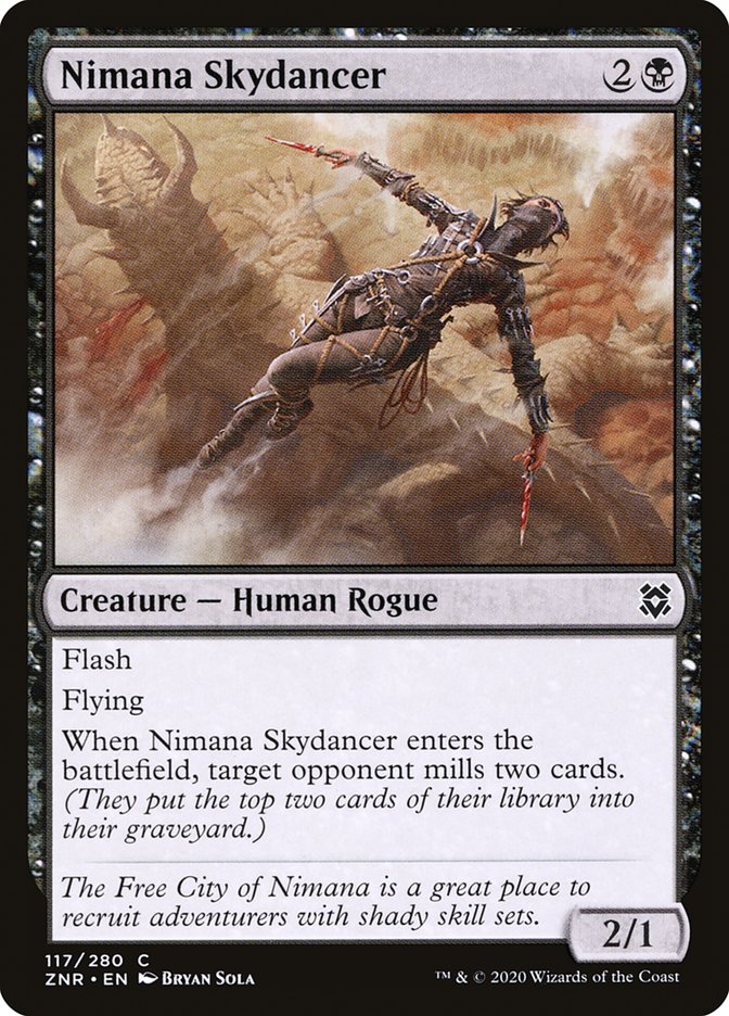 Nimana Skydancer [Zendikar Rising] | Pegasus Games WI